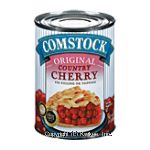 Comstock Pie Filling Or Topping Original Country Cherry Center Front Picture