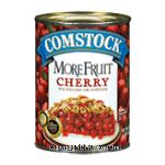 Comstock Pie Filling Or Topping More Fruit Cherry Center Front Picture