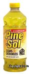 Pine-sol  multi-surface cleaner, cleans & deodorizes, lemon fresh scent Center Front Picture