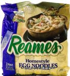 Reames Egg Noodles homestyle egg noodles, frozen bag Center Front Picture