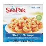 Seapak Shrimp Co.  shrimp scmapi in an authentic blend of real butter, garlic & seasonings Center Front Picture