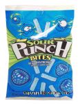 Sour Punch Bites blue raspberry flavored candy Center Front Picture