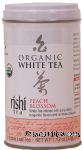 Rishi  peach blossom organic white tea, Fujian China, loose leaf Center Front Picture