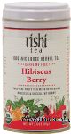 Rishi  hibiscus berry flavor organic loose herbal tea Center Front Picture