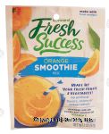 Concord Foods Fresh Success orange smoothie drink mix Center Front Picture