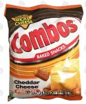 Combos(r)  cheddar cheese filled pretzels, baked snacks Center Front Picture