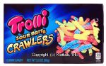 Trolli  sour brite crawlers gummi candy Center Front Picture