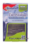 Diamond Entertaining premium strength full size dinnerware, spoons Center Front Picture