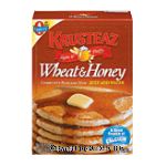 Krusteaz Pancake Mix Wheat & Honey Complete Center Front Picture