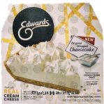 Edwards  real cream cheesecake, frozen, box Center Front Picture