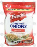 French's  crispy fried onions, original Center Front Picture