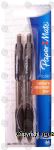 Papermate Profile extra smooth ball point pens, black ink Center Front Picture