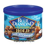 Blue Diamond Bold salt 'n vinegar flavored almonds Center Front Picture