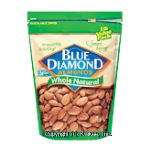 Blue Diamond  whole natural almonds Center Front Picture