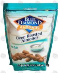 Blue Diamond  oven roasted almonds, sea salt Center Front Picture