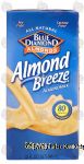 Blue Diamond Almond Breeze vanilla flavored almond milk, soy free, lactose free Center Front Picture