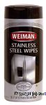 Weiman  stainless steel wipes, removes fingerprints, streak-free Center Front Picture