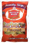 Better Made Family Size barbecue flavored potato chips Center Front Picture