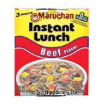 Maruchan Instant Lunch Ramen Noodles Beef Flavor  Center Front Picture