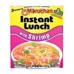 Maruchan Instant Lunch Ramen Noodles w/Shrimp Center Front Picture