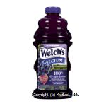 Welch's Bottled 100% Juice Grape w/Calcium Center Front Picture