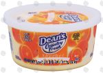 Dean's Country Fresh orange sherbet Center Front Picture