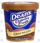 Dean's Country Fresh chocolate ice cream Center Front Picture