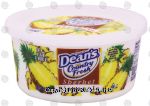 Dean's Country Fresh pineapple sherbet Center Front Picture