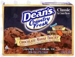 Dean's Country Fresh chocolate moose tracks with peanut butter cups and fudge Center Front Picture