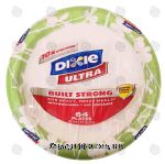 Dixie Ultra plates, microwavable, cut resistant, soak proof shield Center Front Picture