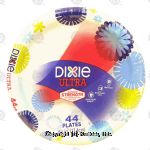 Dixie Ultra paper plates, microwavable, 6 7/8-in. Center Front Picture