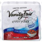 Vanity Fair everyday design collection, 2-ply napkins Center Front Picture