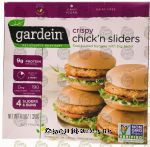 gardein  cripsy chick'n sliders, frozen box Center Front Picture