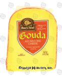 Boar's Head  gouda all natural cheese wedge Center Front Picture