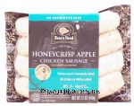 Boar's Head All Natural honeycrisp apple chicken sausage, 4-count Center Front Picture