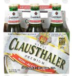 Clausthaler  imported from germany premium malt beverage, 6 12-ounce glass bottles Center Front Picture