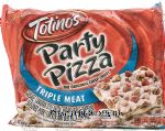 Totino's Party Pizza three meat party pizza; sausage, canadian style bacon & pepperoni Center Front Picture