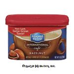 Maxwell House International Cafe hazelnut flavored cafe-style beverage mix Center Front Picture