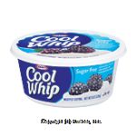 Kraft Cool Whip sugar free whipped topping Center Front Picture