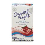 Crystal Light Energy Drink Mix On The Go Energy Wild Strawberry 1.1 Oz Center Front Picture