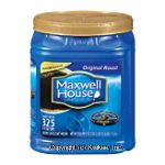 Maxwell House  original roast medium ground coffee Center Front Picture