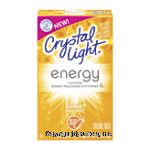 Crystal Light energy citrus flavor drink mix, caffeinated, 10-packets Center Front Picture