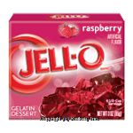 Jell-o Gelatin Dessert Raspberry Center Front Picture