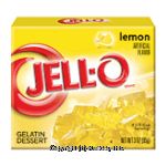 Jell-o Gelatin Dessert Lemon Center Front Picture