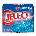 Jell-o Gelatin Dessert Berry Blue Center Front Picture