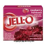 Jell-o Gelatin Dessert Raspberry Center Front Picture