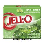 Jell-o Gelatin Dessert Lime Center Front Picture