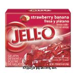 Jell-o Gelatin Dessert Strawberry Banana Center Front Picture