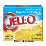 Jell-o Gelatin Dessert Sugar Free Lemon Low Calorie Center Front Picture