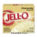 Jell-o Pudding & Pie Filling Instant Cheesecake Center Front Picture